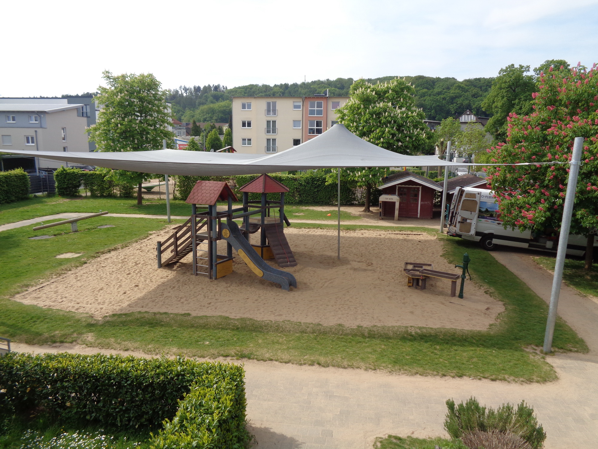 RO-FLEX Sonnensegel-Beschattung nach Maß Sonderanfertigung