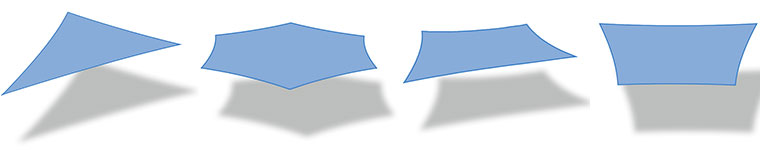 Formen Sonnensegel RO-FLEX Karlstadt